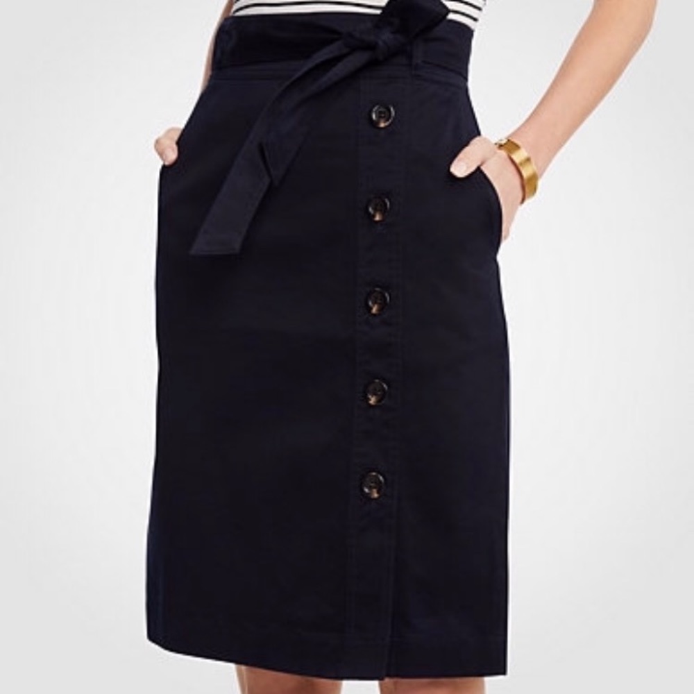 Guess Button up Corduroy Skirt